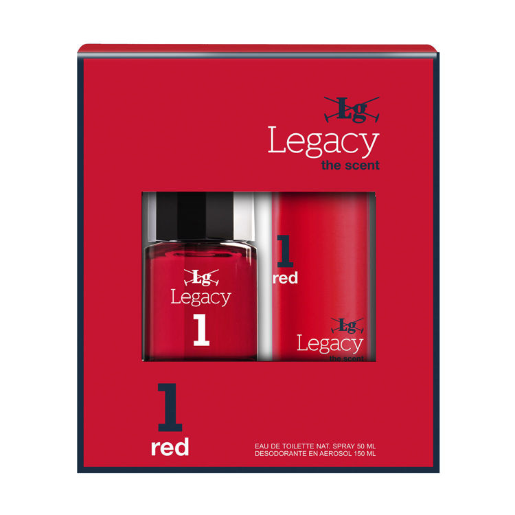 Imagen de Legacy Estuche de Hombre 1 Red  50 ml + Desodorante Spray