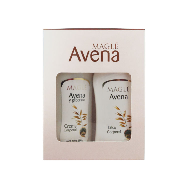 Imagen de Pack Magle Avena(Crema Corporal + Talquera)