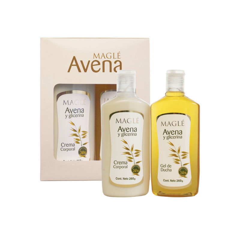 Imagen de Pack Magle Avena Lujo (Crema Corporal + Gel Ducha)
