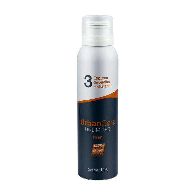 Imagen de Urban Care Espuma De Afeitar Unlimited   149 gr