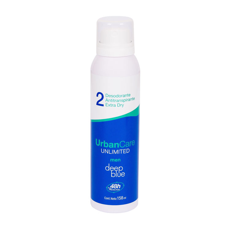 Imagen de Urban Care desodorante Unlimited Deep Blue  158 ml
