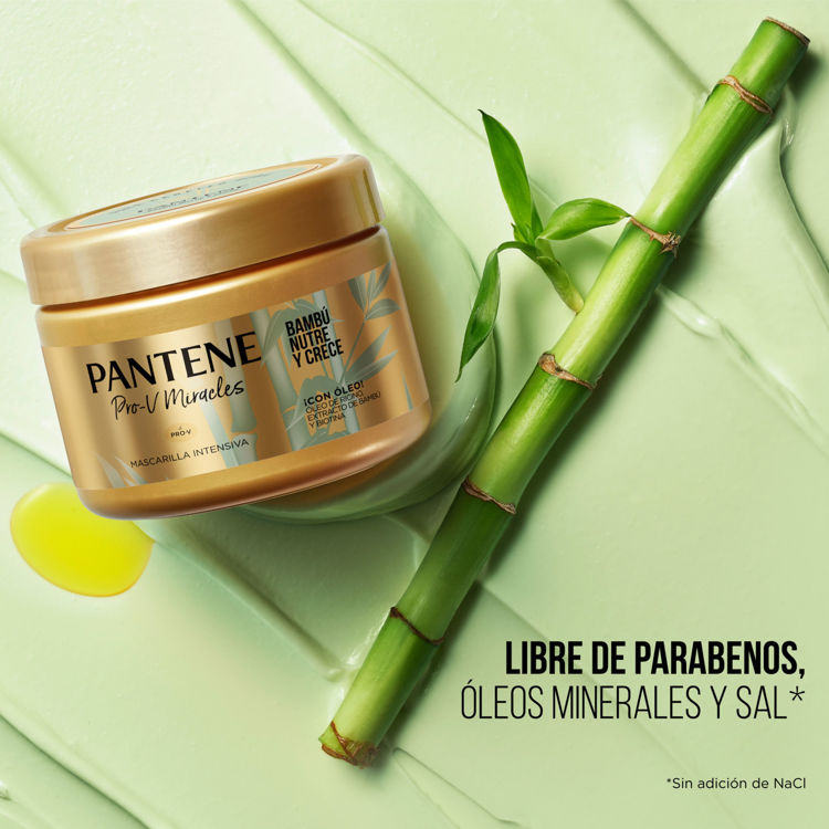 Imagen de Pantene Baño De Crema Bambu Pote 300 ml