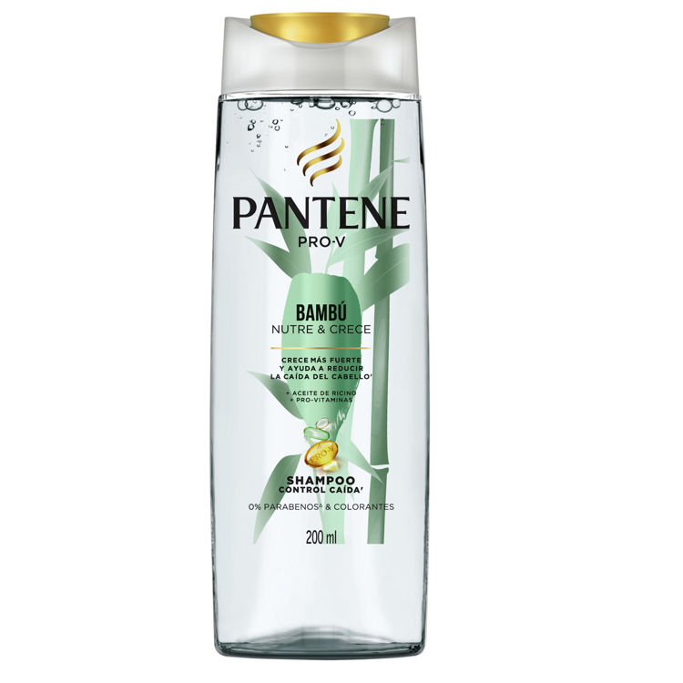 Imagen de Pantene Shampoo Bambu Control Caida 200 ml