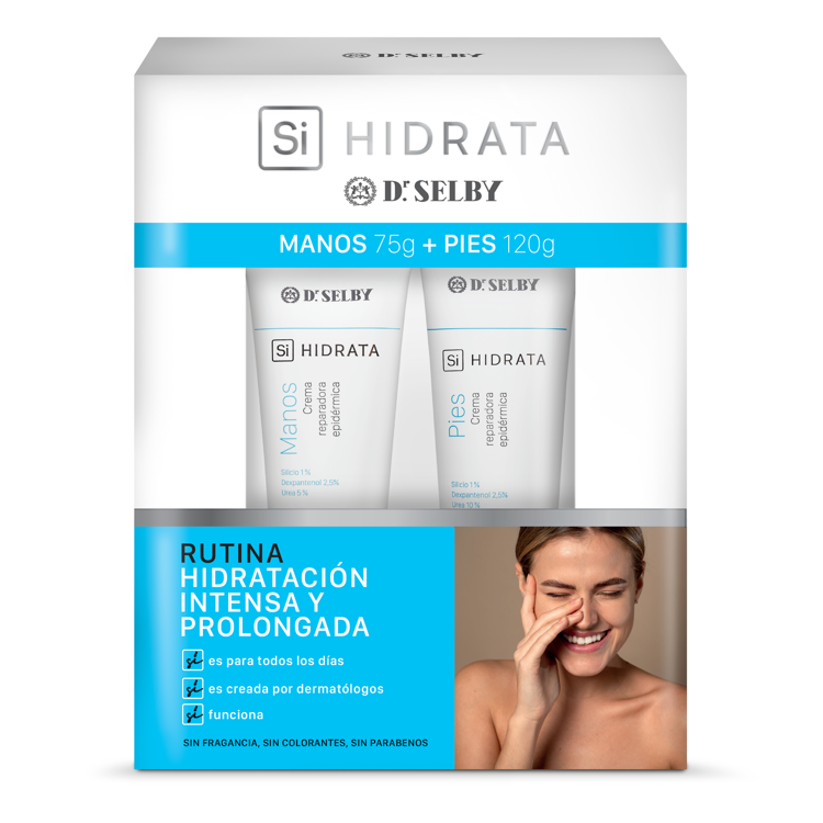 Imagen de Dr Selby Estuche Si Hidrata Crema de Manos + Crema de Pies