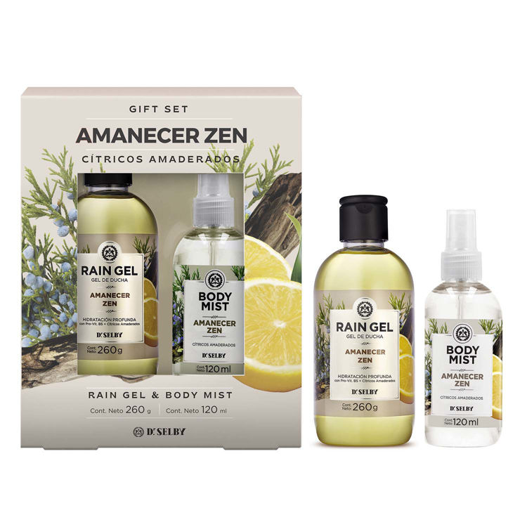 Imagen de Rain Gel Estuche Amanecer Zen + Body Mist 120 ml