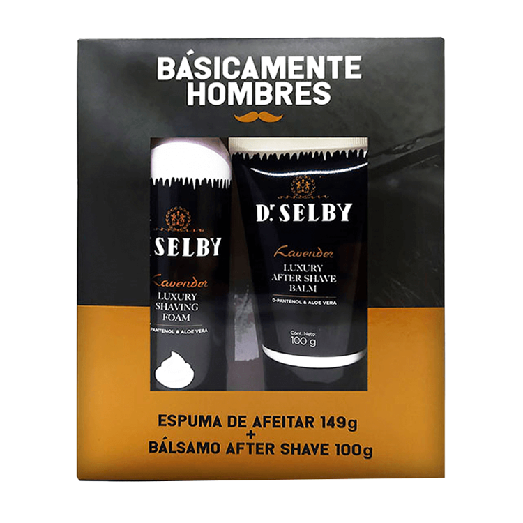 Imagen de Dr.Selby Estuche Obsequio Básicamente Hombres Clasico Espuma + Bálsamo