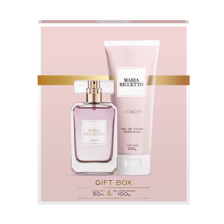 Imagen de María Riccetto Estuche Perfume De Mujer  Eau De Toilette Nº1  50 ml+ Gel Ducha 100 ml
