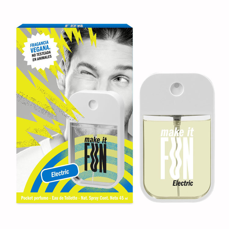 Imagen de Make It Fun Electric Perfume de hombre Edt 45 ml