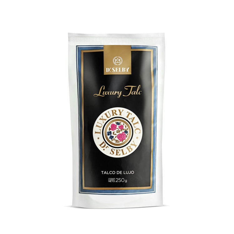 Imagen de Dr.Selby Talco Corporal Negro En Bolsa 250 gr