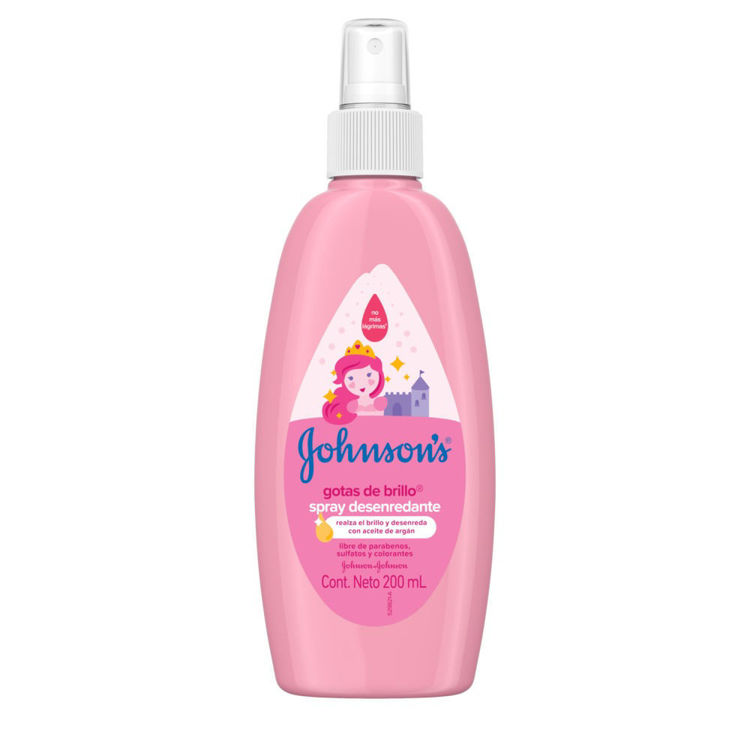 Imagen de Johnson´S Baby Gotas De Brillo Spray Para Peinar 200 ml