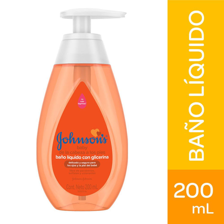 Imagen de Johnson's Baby Baño Liquido Cabeza A Los Pies 200 ml