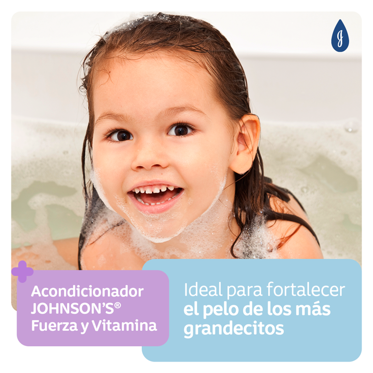 Imagen de Johnson's Baby Acondicionador Fuerza y Vitamina  200 ml
