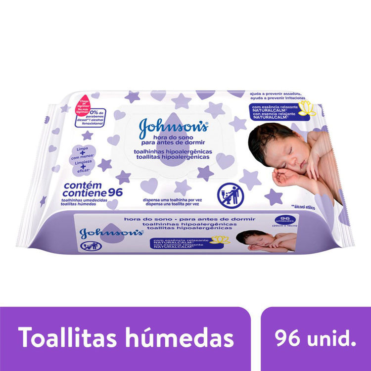 Imagen de Johnson's Baby Toallas Humedas Dulces Sueños  96 un