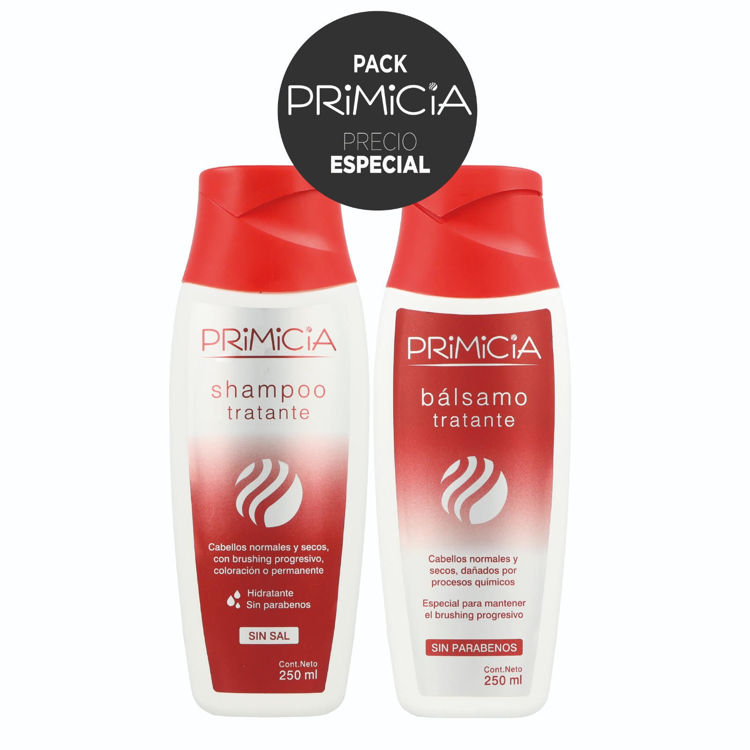 Imagen de Pack Primicia Sin Sal Shampoo 250 ml  + Acondicionador 250 ml