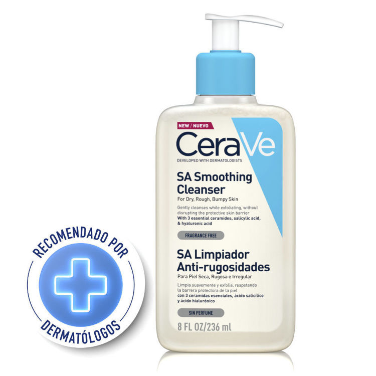 Imagen de Cerave Gel Limpiador Con Acido Salicilico Antirugosidades  236 ml