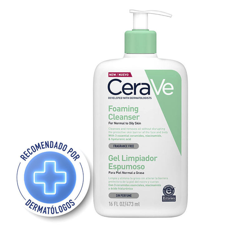 Imagen de Cerave Gel Limpiador Espumoso Piel Mixta 473 ml