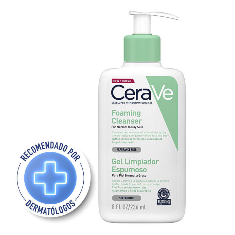 Imagen de Cerave Gel Limpiador Espumoso Piel Mixta 240 ml