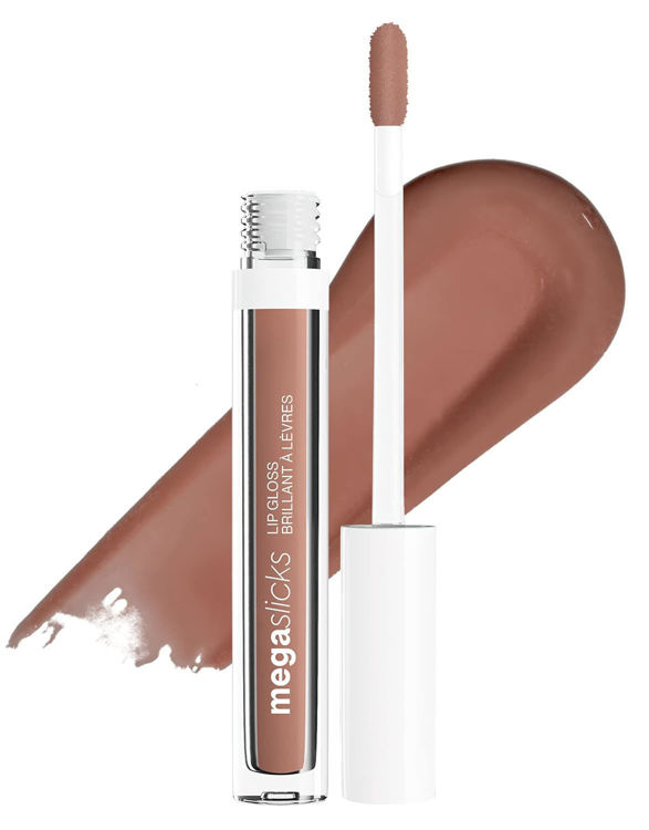 Imagen de Wet N Wild Brillo Labial Mega Slicks Lip Gloss - Nude Mood 4505
