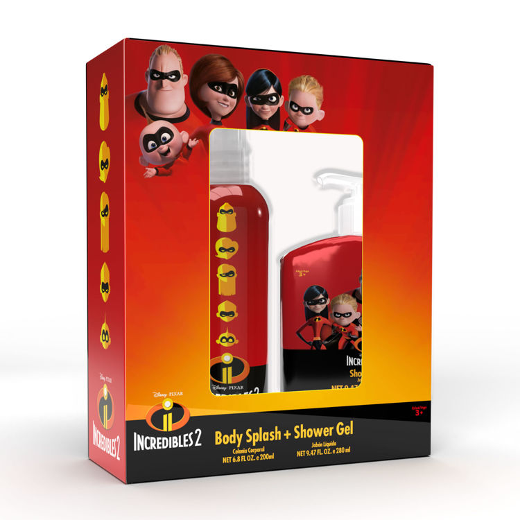 Imagen de Disney Estuche Los Increibles 2  Body Splash 200 ml con Gel de Ducha