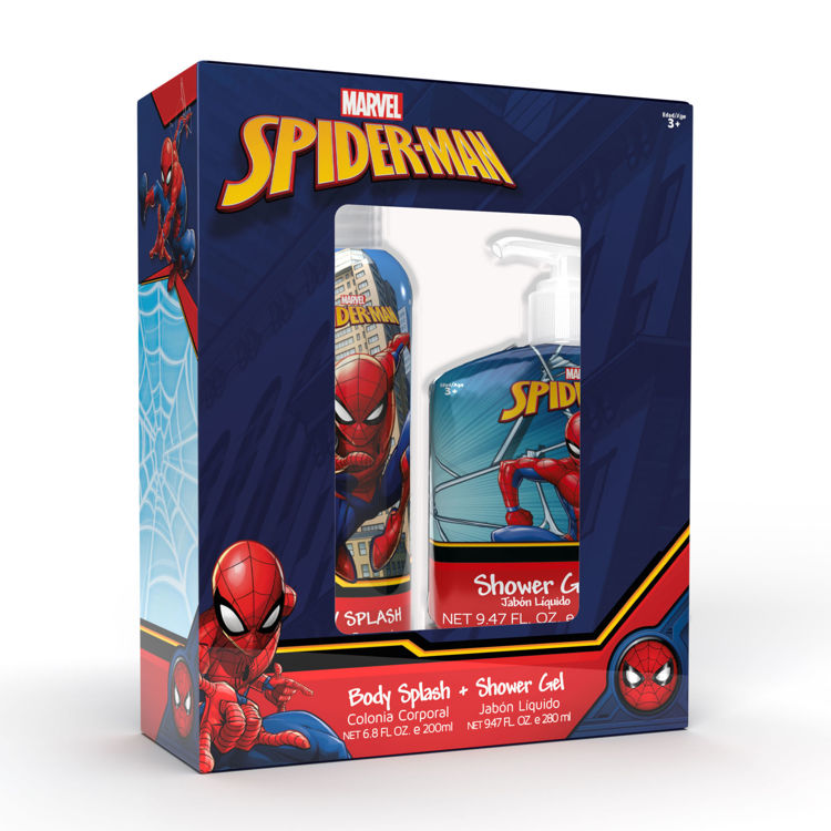 Imagen de Disney  Estuche Marvel Spiderman Body Splash 200 ml con Gel de Ducha