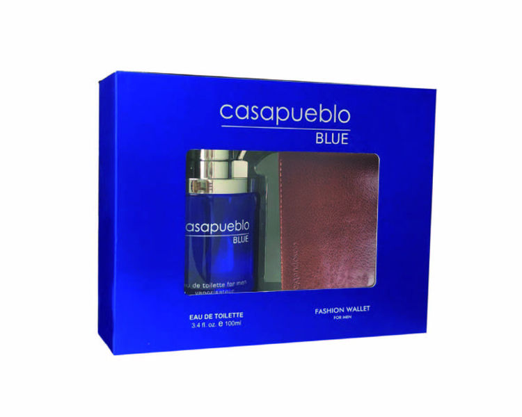 Imagen de Casapueblo Estuche Navy Blue (Edt 100 Ml + Billetera)
