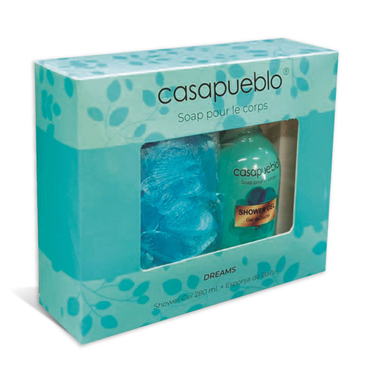 Imagen de Casapueblo Estuche Dreams Shower Gel 280 ml l + Esponja