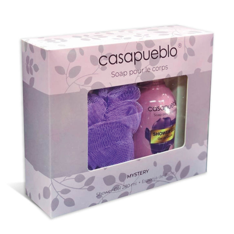 Imagen de Casapueblo Estuche  Mystery Shower Gel 280 ml + Esponja