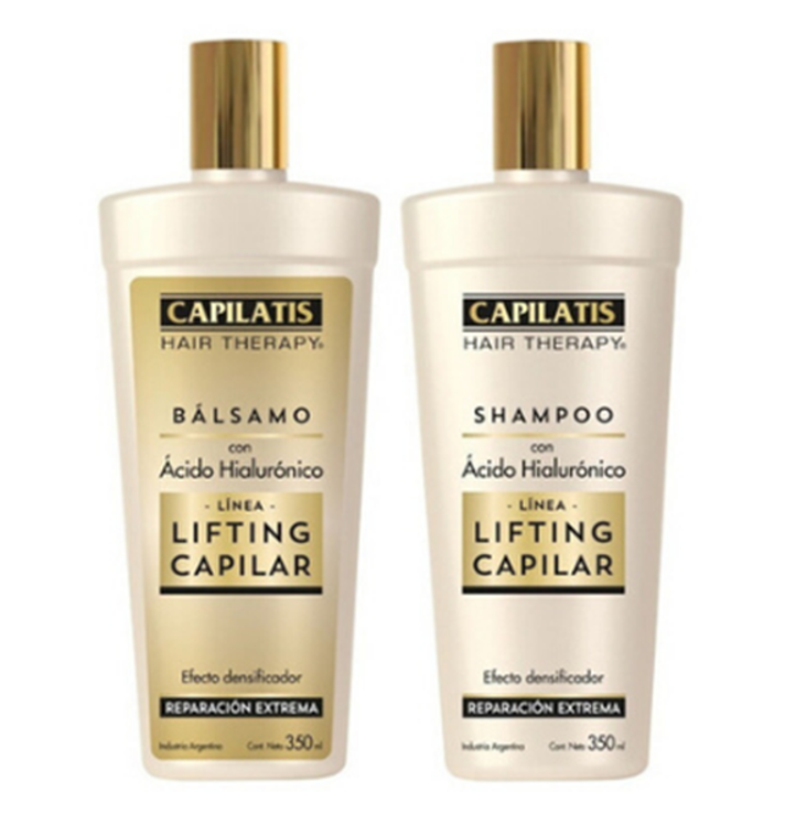 Imagen de Capilatis Pack Con Acido Hialuronico Shampoo 420 ml + Acondicionador 420 ml al 50 %