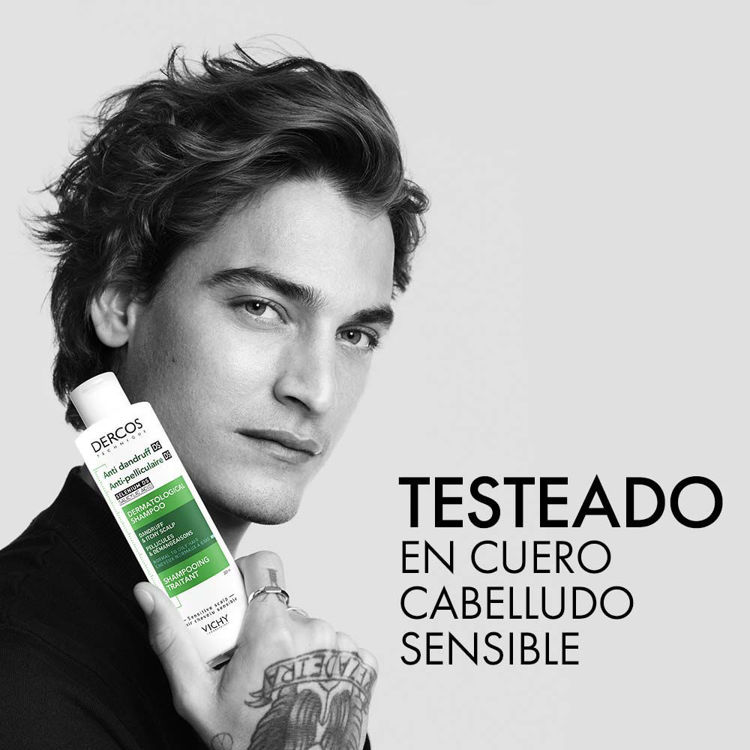 Imagen de Vichy Shampoo Dercos Anticaspa Cabello Grasos 390 ml