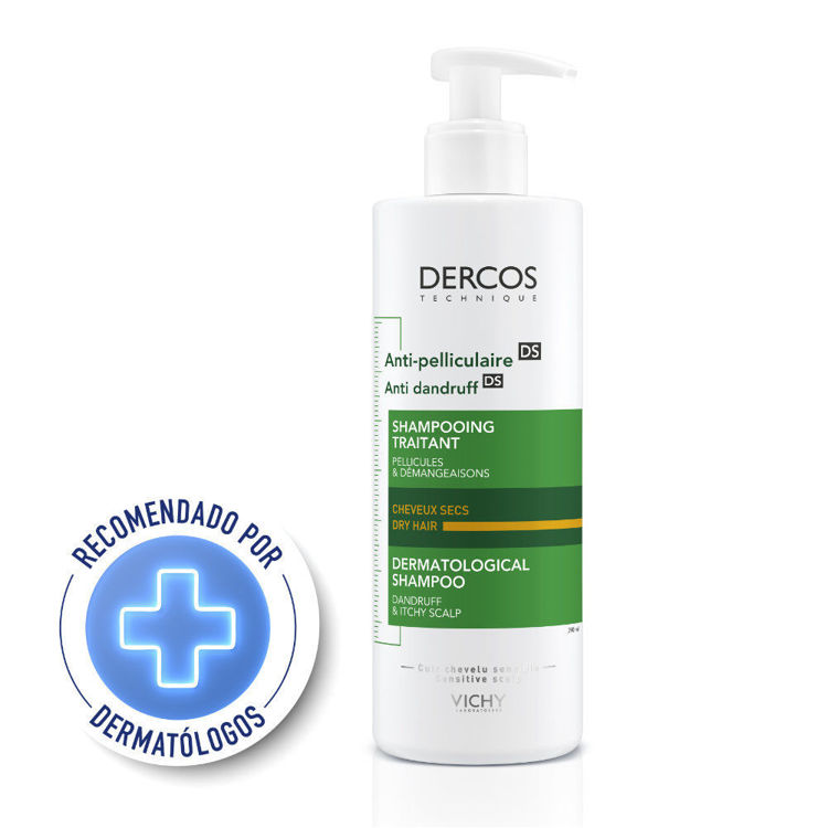 Imagen de Vichy Shampoo Dercos Anticaspa Cabello Seco 390 ml
