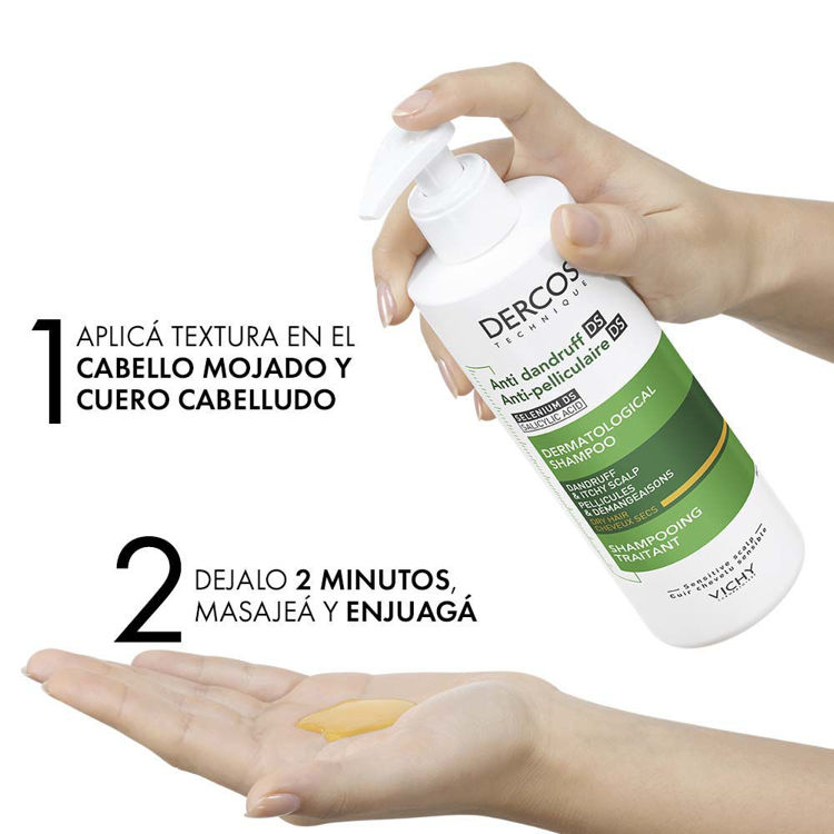 Imagen de Vichy Shampoo Dercos Anticaspa Cabello Seco 390 ml