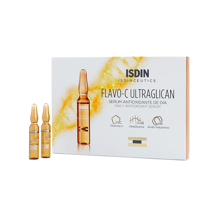 Imagen de Isdin Isdinceutics Ampollas Flavo-C Ultraglican  30 unidades