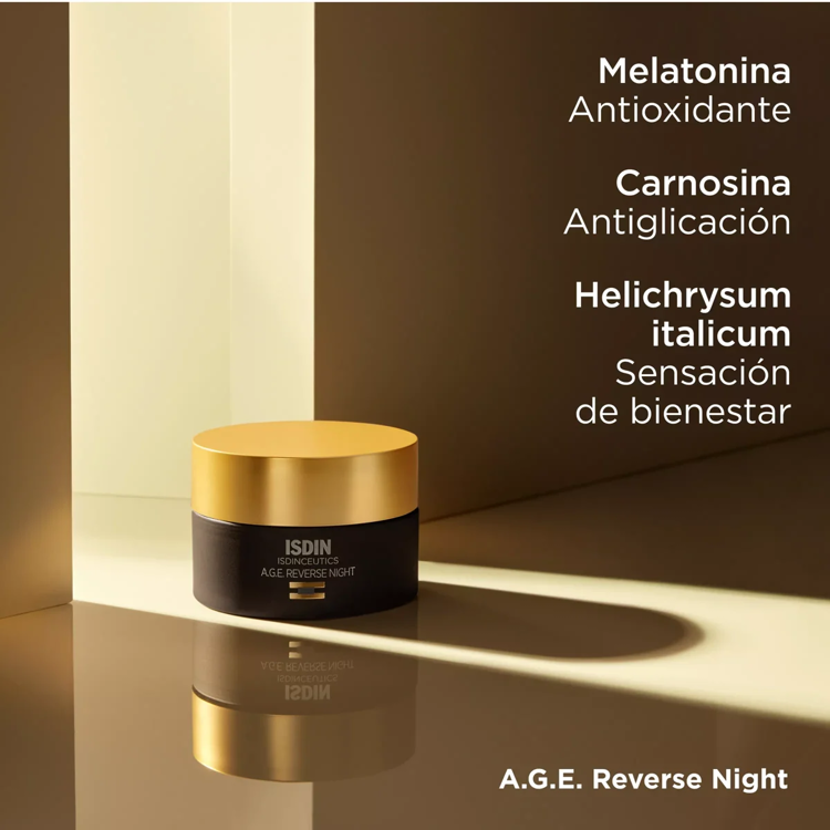 Imagen de Isdin Isdinceutics Crema Reparadora A.G.E. Reverse Night 51 g