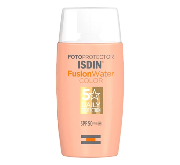 Imagen de Isdin Protector Solar Fusion Water Color Spf 50 + 50 ml
