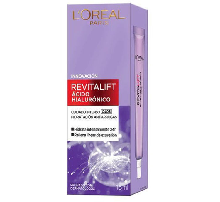Imagen de L'Oréal Paris Crema de Ojos Revitalift Ácido Hialurónico 15 ml