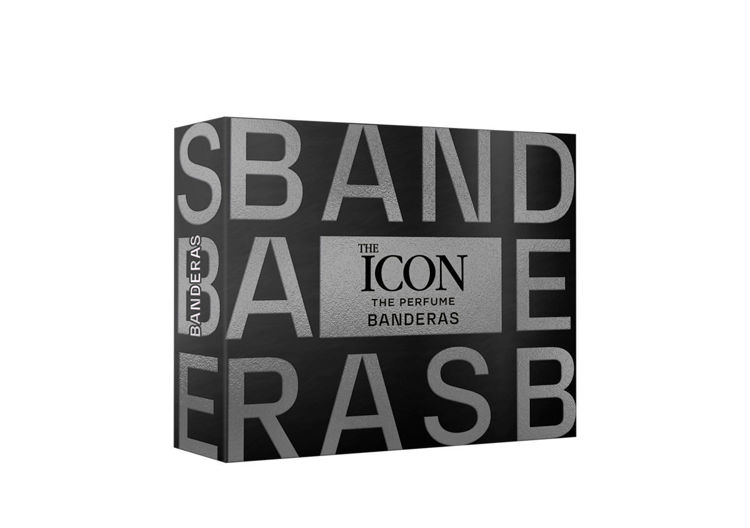 Imagen de Banderas Estuche The Icon "The Perfume" perfume de hombre - 100 ml + Desodorante en aerosol