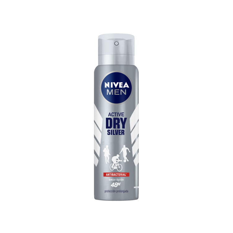 Imagen de Nivea Desodorante en Aerosol para Hombre Silver Protect 150 ml
