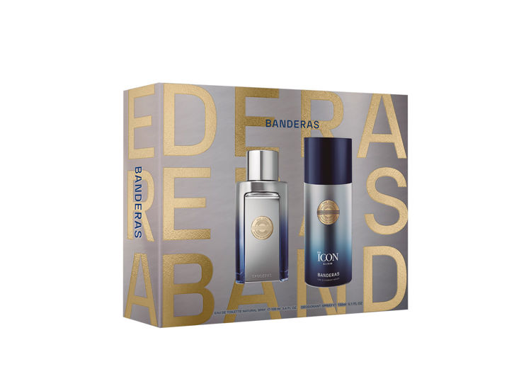 Imagen de Banderas Estuche The Icon Elixir Perfume de Hombre  100 + Desodorante Aerosol