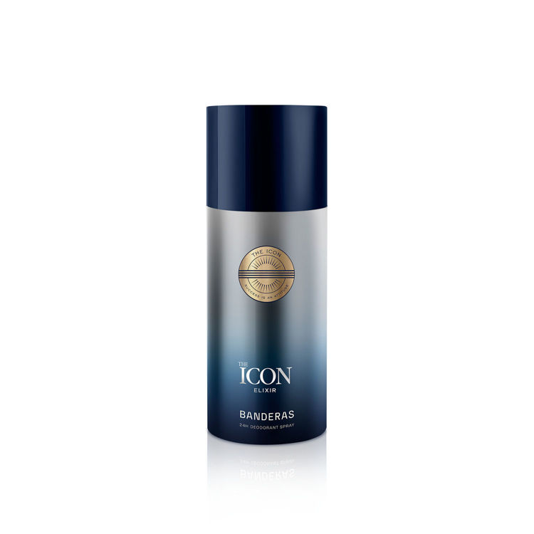 Imagen de Banderas Estuche The Icon Elixir Perfume de Hombre  100 + Desodorante Aerosol