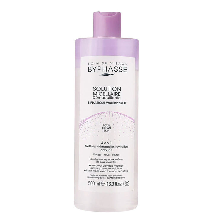 Imagen de Byphasse Agua Micelar Bifasica Waterproof 500 ml