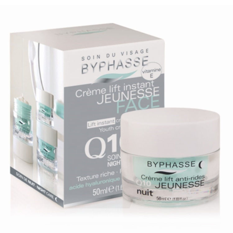 Imagen de Byphasse Crema para la Noche Q10 con Acido Hialurónico 60 ml