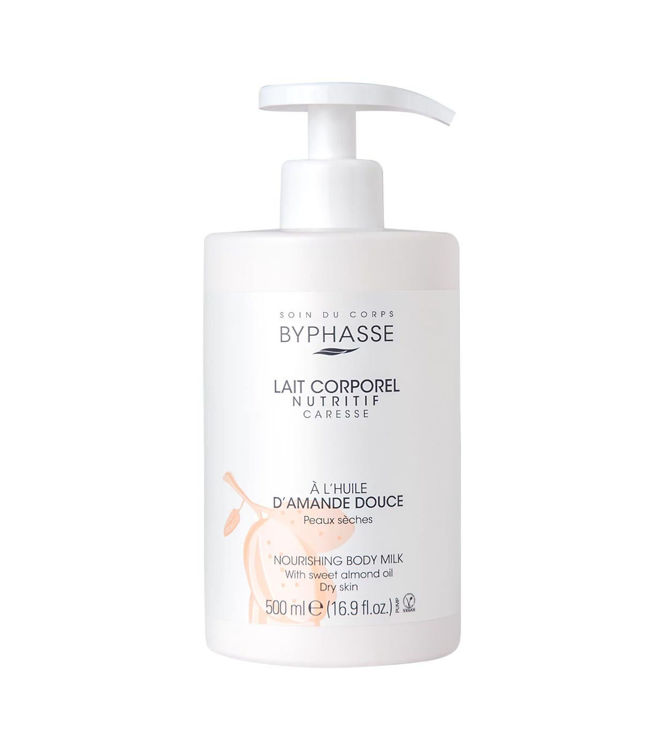 Imagen de Byphasse Leche Corporal de Almendras Para Piel Seca 500 ml