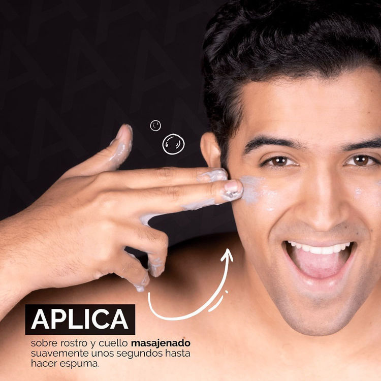 Imagen de Asepxia Jabón Liquido Facial  Purificante Carbón Detox 200 ml