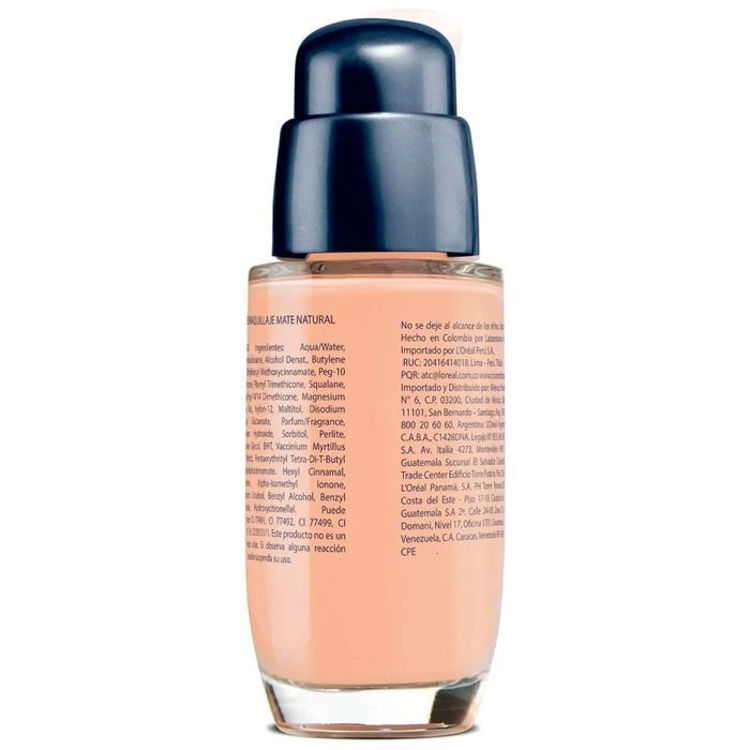 Imagen de Vogue Base Líquida Efecto Mate Con Acido Hialuronico  30 ml -  Arena