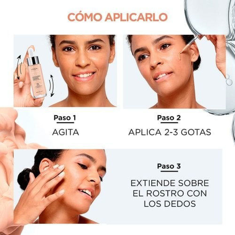 Imagen de L'Oreal Paris Base Serum True Match Tinted Con Acido Hialurónico 4-5 Medium