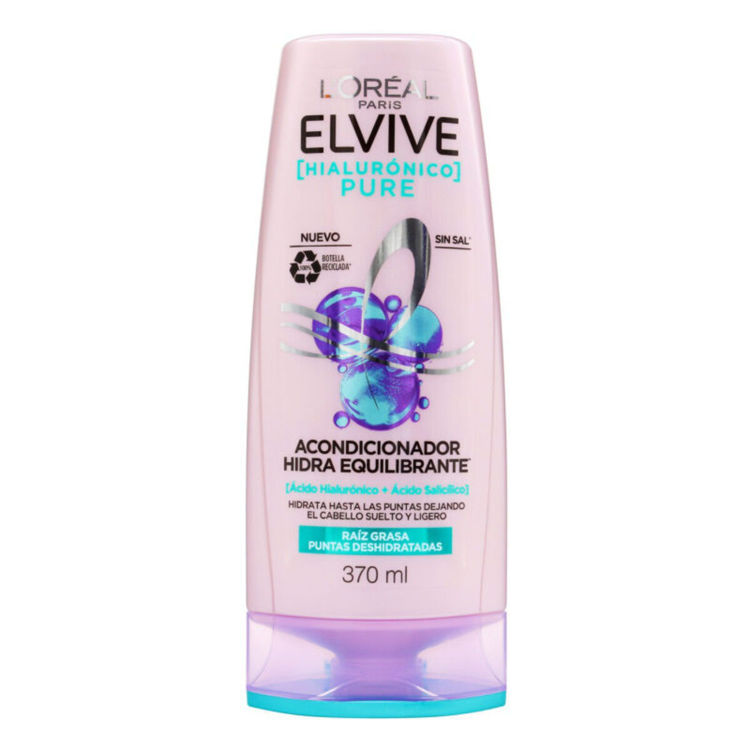 Imagen de L'Oréal Paris Acondicionador Elvive  Hialurónico Pure 370 ml