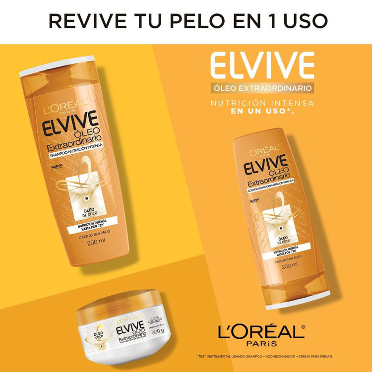 Imagen de L'Oréal Paris Baño De Crema  Elvive Oleo Extraordinario De Coco  300 gr