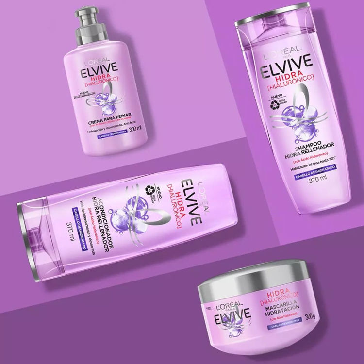 Imagen de L'Oréal Paris Crema Para Peinar Elvive  Hidra Hialurónico 300 ml