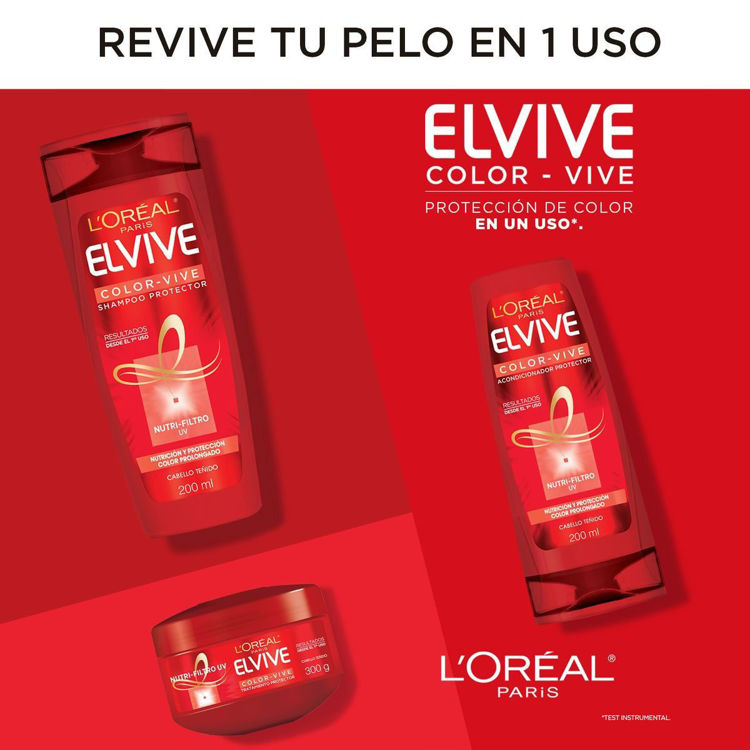 Imagen de L'Oréal Paris Shampoo Elvive  Color Vive 200 ml