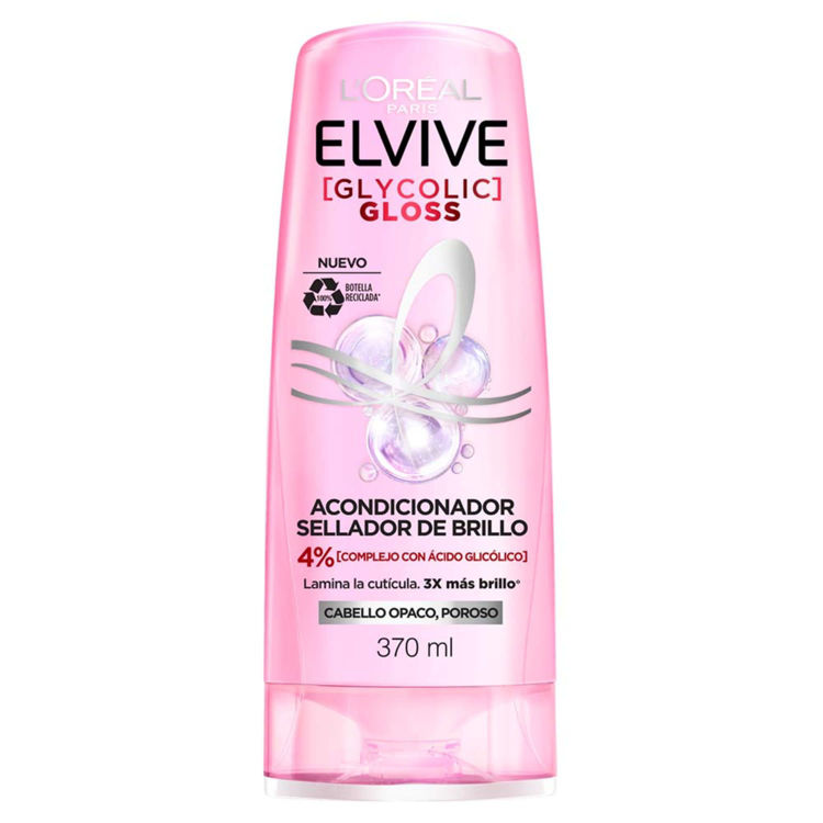 Imagen de L'Oréal Paris Acondicionador Elvive  Glycolic Gloss 370 ml